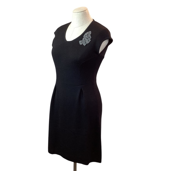 Kuna Baby Alpaca Stretch Knit Sleeveless Dress Black - Picture 2 of 12